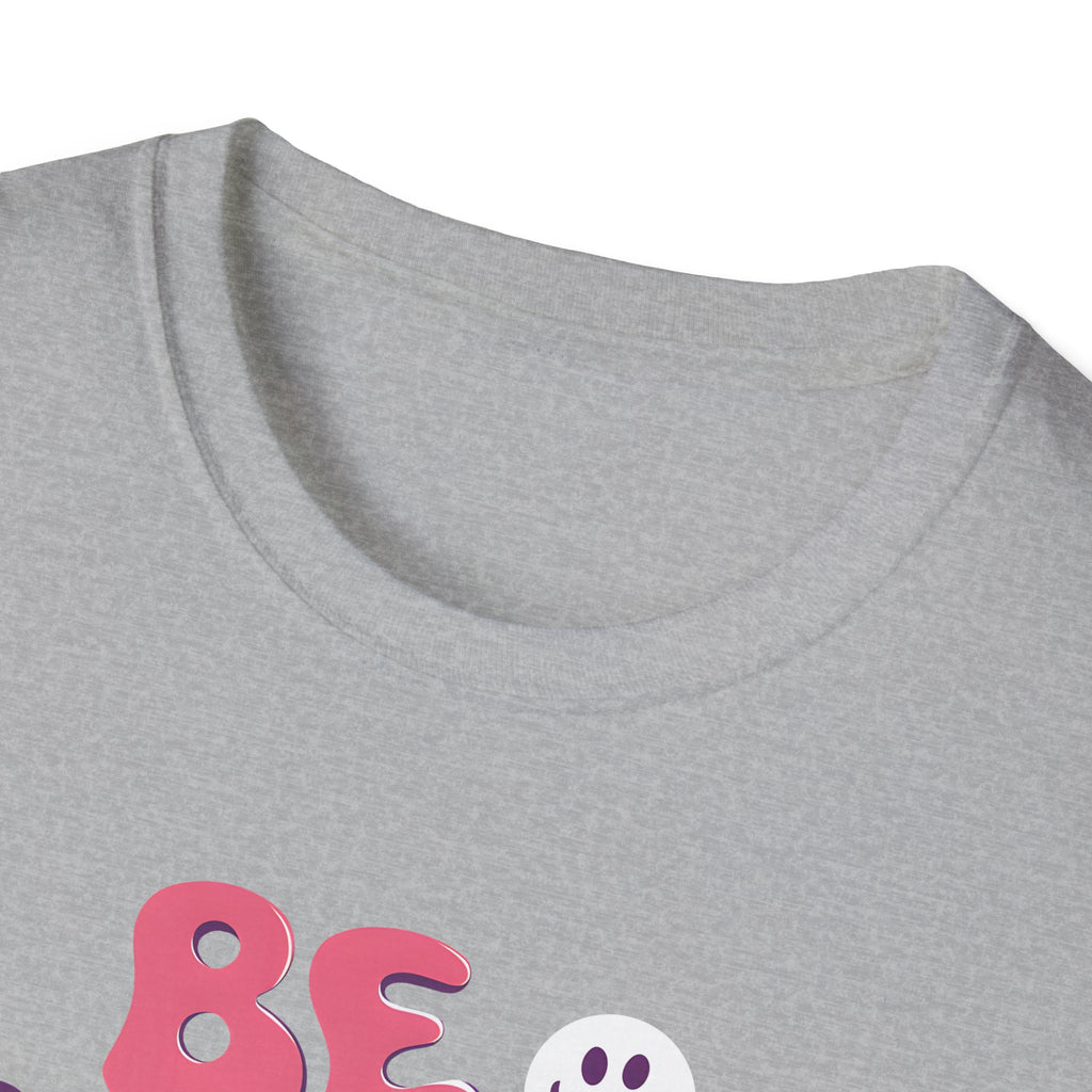 T-Shirt — "Be Happy Heavy" Retro Fitness Graphic Tee