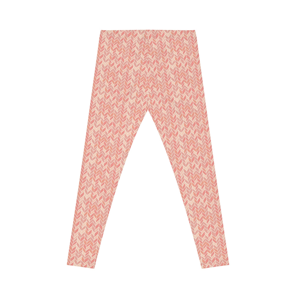 Retro Mid-Century lined Leggings | All-Over Print