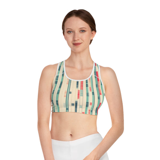 Retro Sport Compression Bra