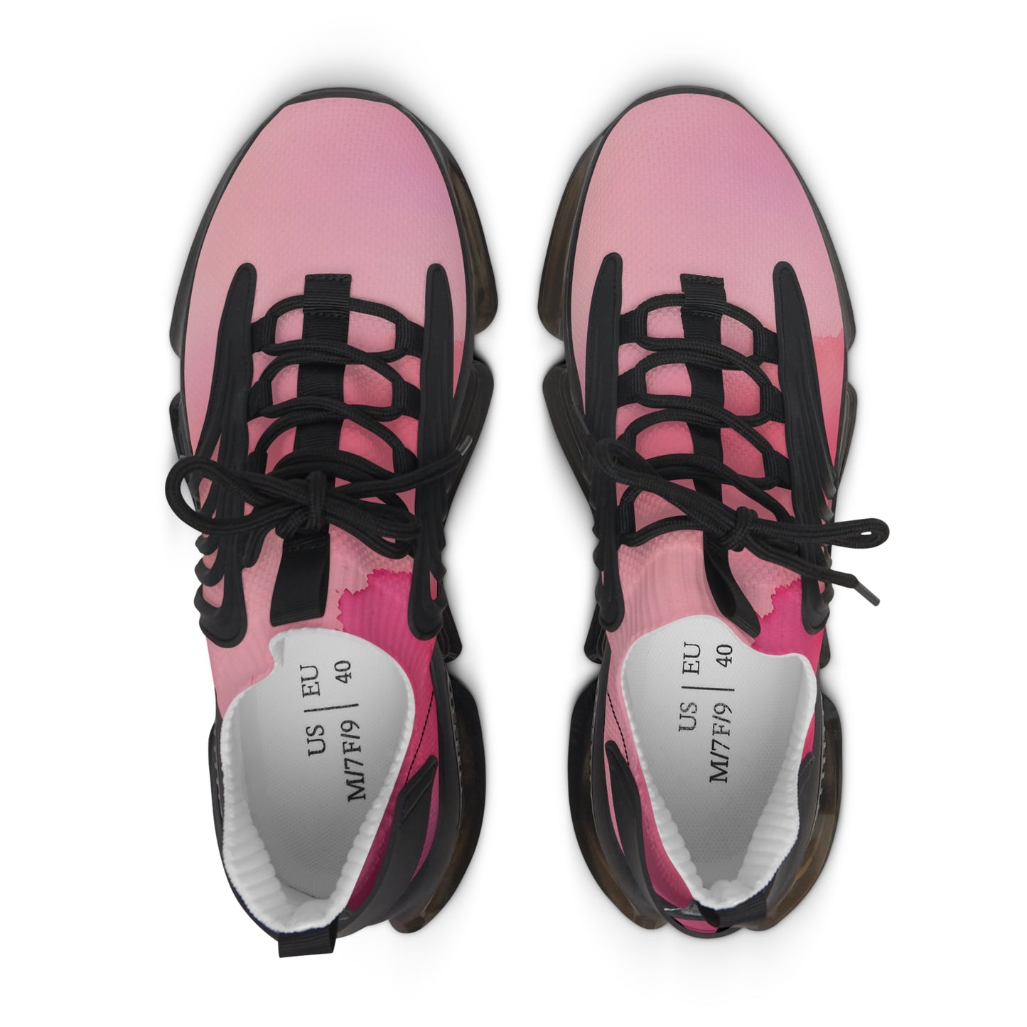 Pink Power Mesh Sneakers