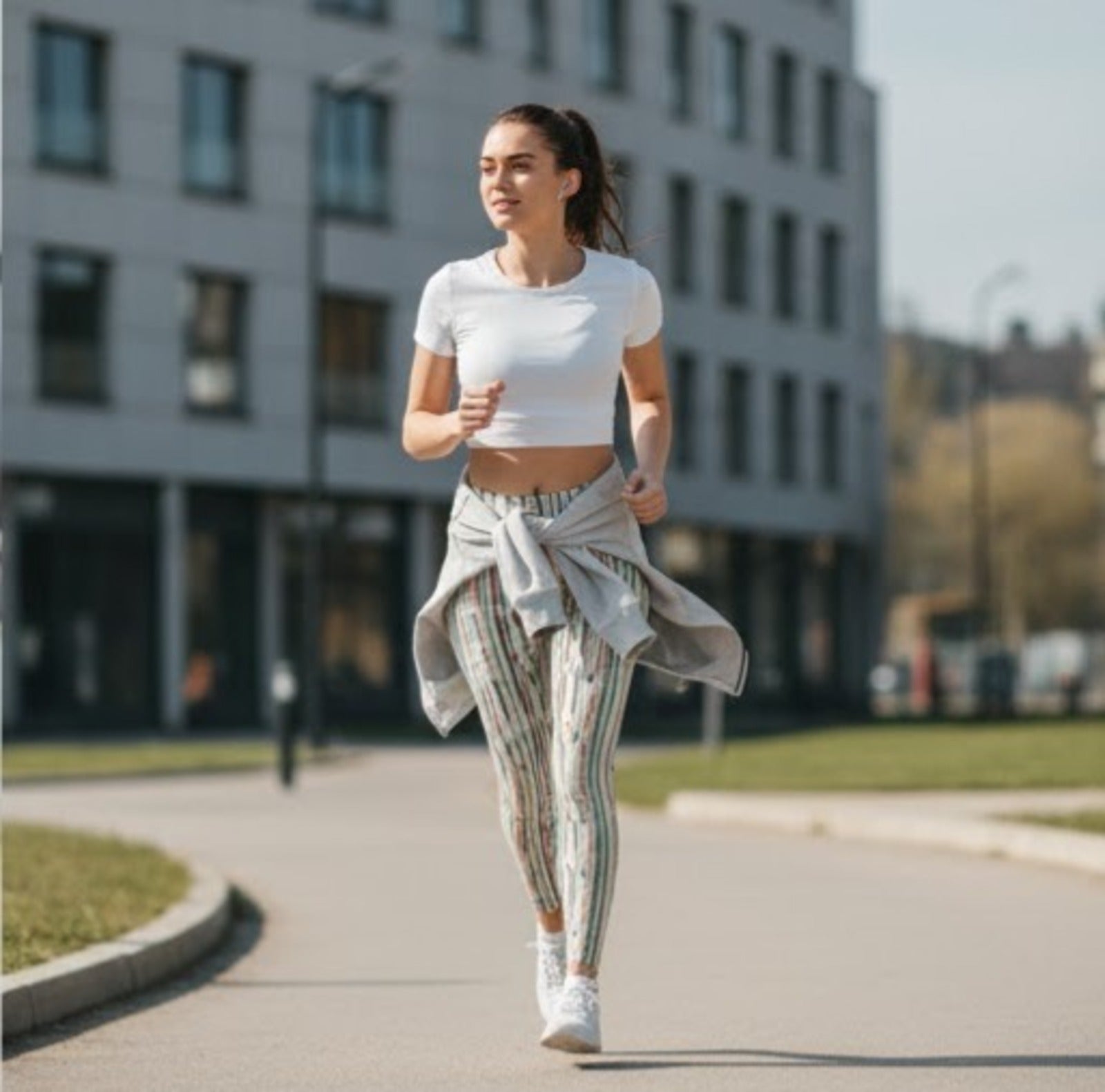 Retro Mid-Century lined Leggings | All-Over Print