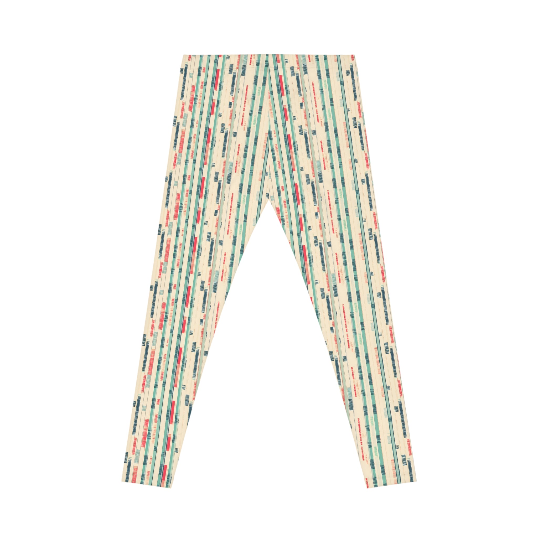 Retro Mid-Century lined Leggings | All-Over Print