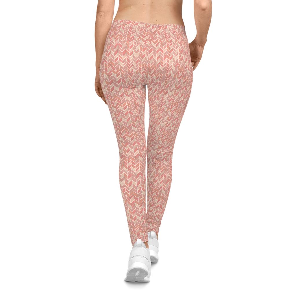 Retro Mid-Century lined Leggings | All-Over Print