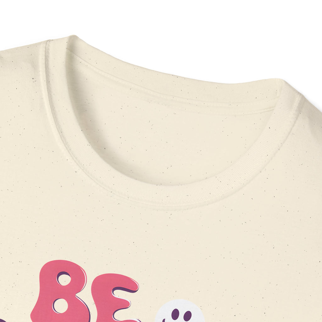 T-Shirt — "Be Happy Heavy" Retro Fitness Graphic Tee