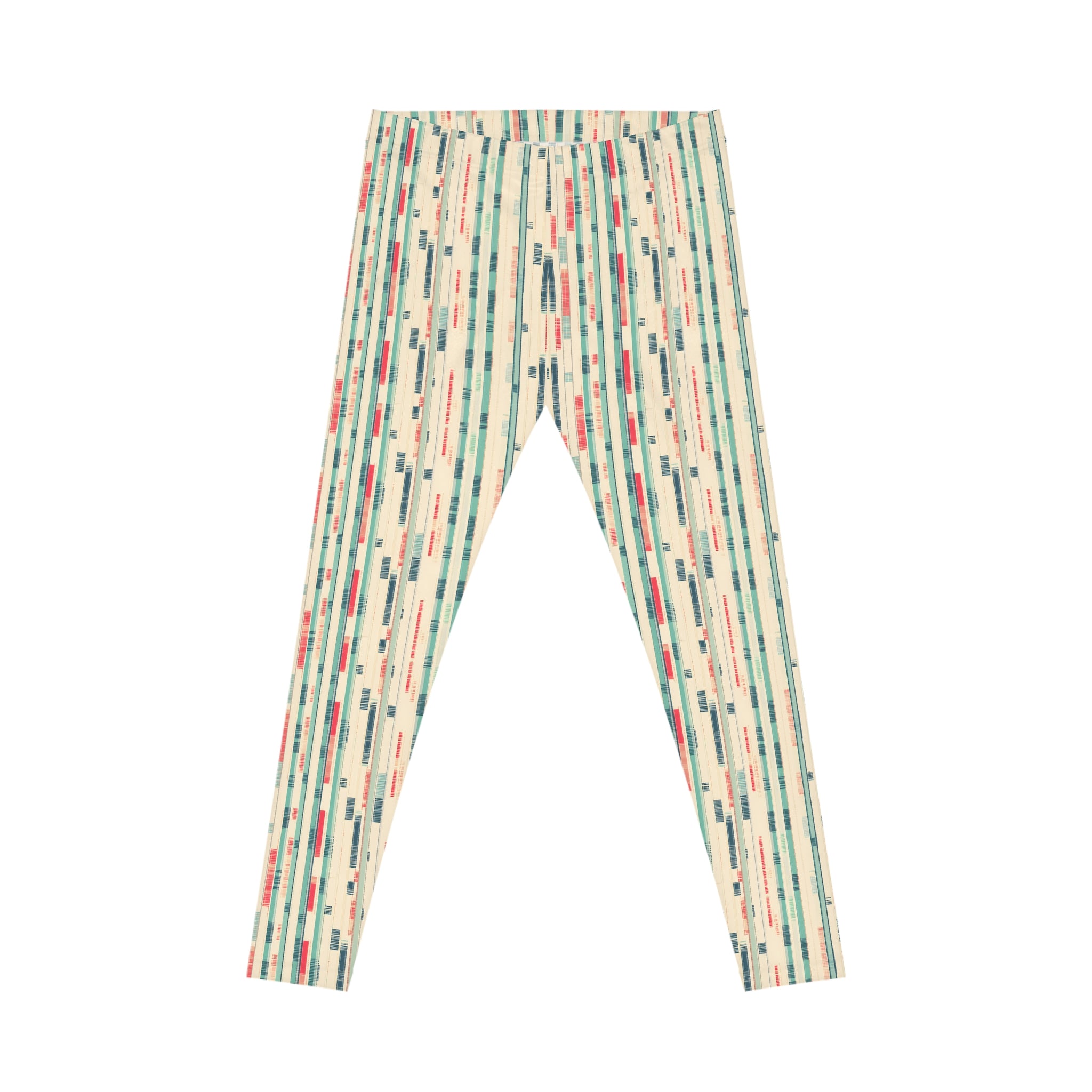 Retro Mid-Century lined Leggings | All-Over Print